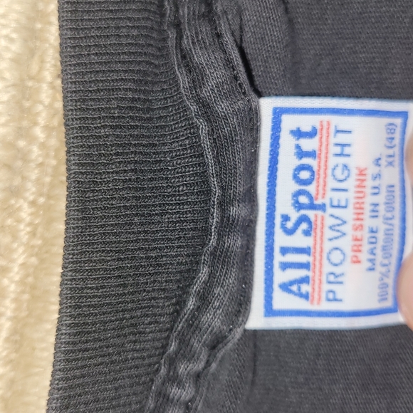 Vintage.  Made in USA. Chicago Bulls 3 Peat. Single stitched. Size XL. - Picture 3 of 10